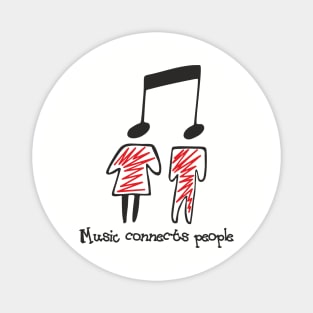 Music Connects People Sound Therapy Magnet